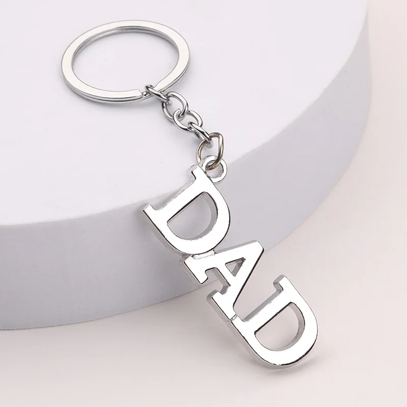 Family Key Chain Mom Dad Keychain Ring For Women Men Jewelry Personalized Mother Boy Girl Child Kid Gift