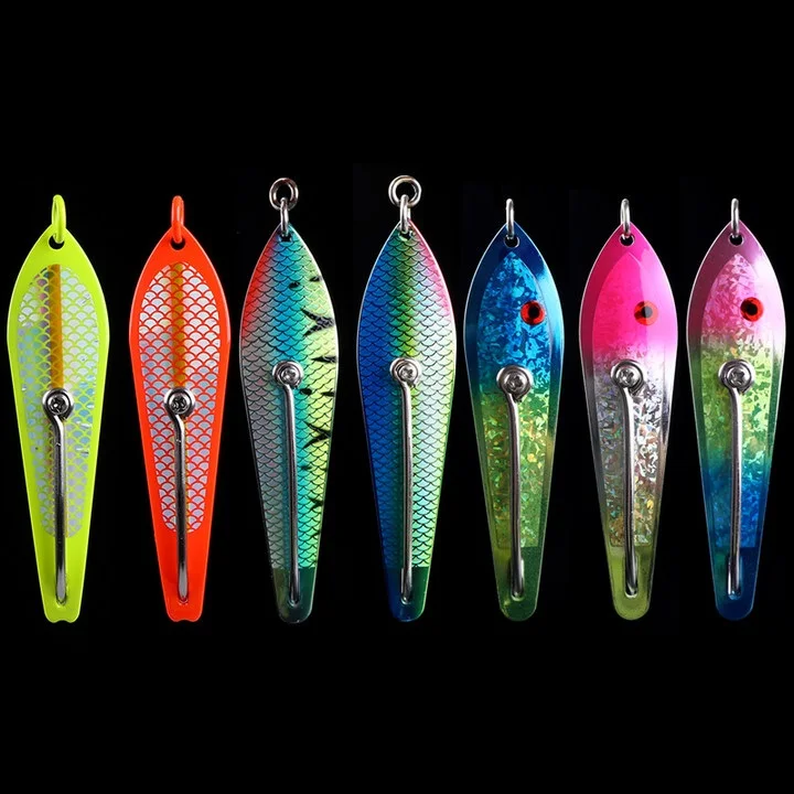 Drone Spoon Stainless Steel Metal Spoon Lures, Fishing trolling Lure