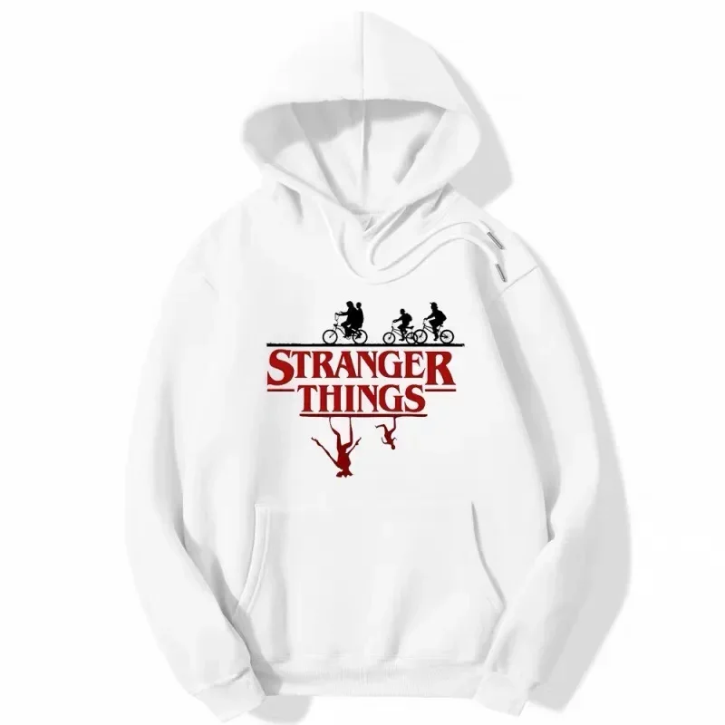 Anime Stranger Things Stranger Things Printed Pullover Plus Size Hoodie Fleece Jacket Sweater Hoodie Free Shipping