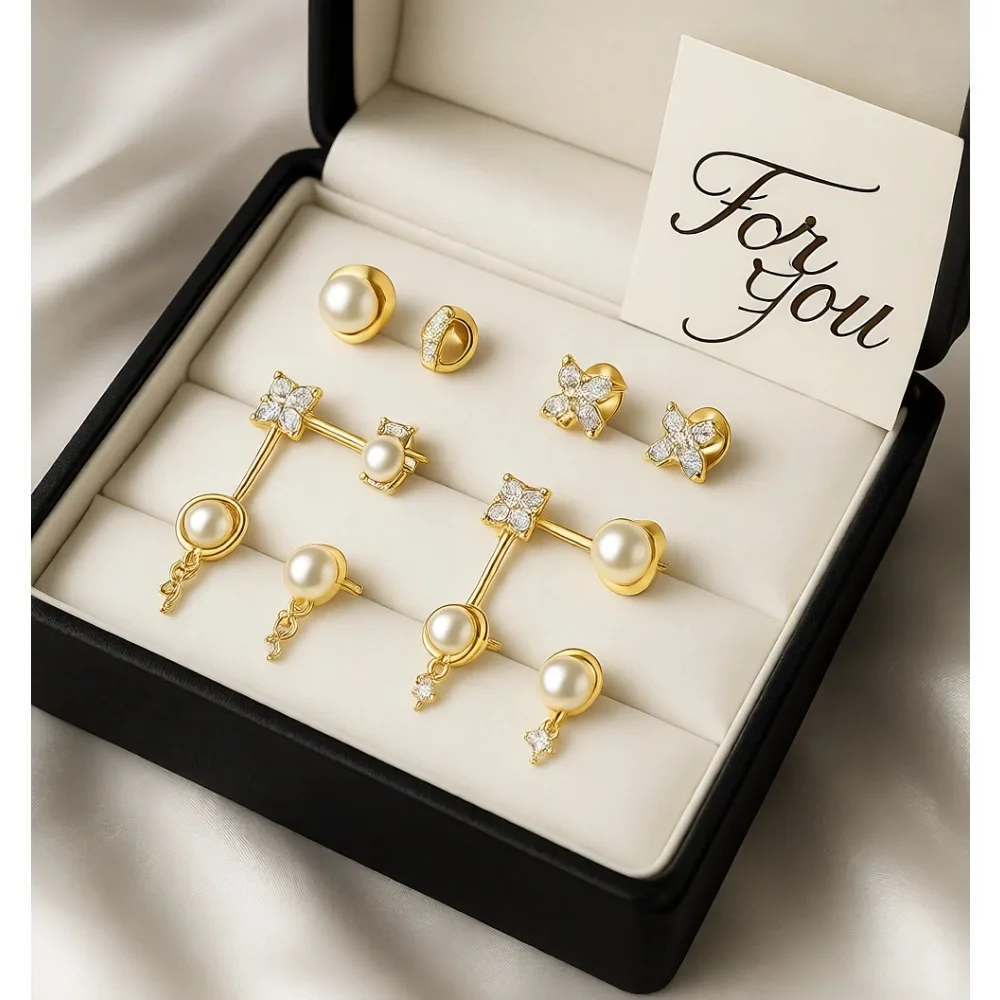 

Гипоаллергенные серьги-кольца с плоской задней частью, позолоченные 14-каратным золотом, из хирургической нержавеющей стали, маленький набор для пирсинга ушей для женщин