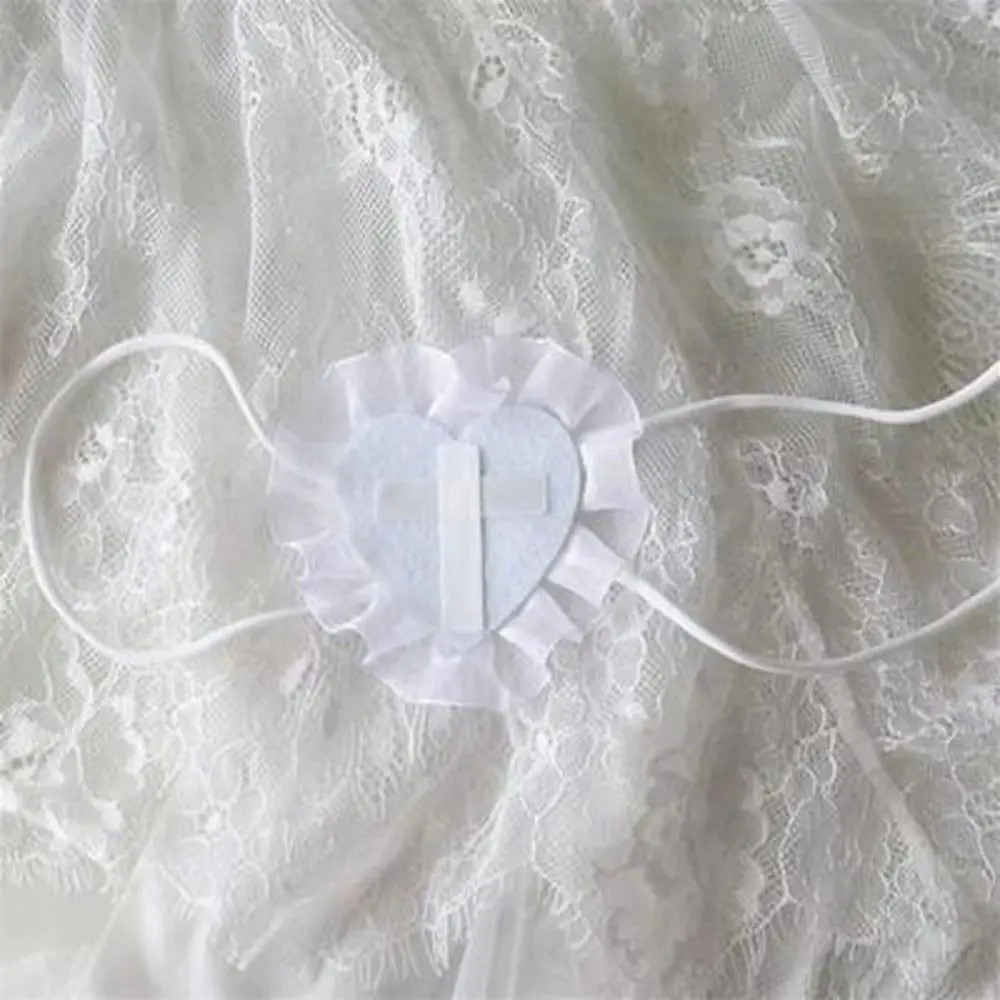 

Cute DIY Eye Props Adjustable Lolita One Eye Patches Single Eye Cosplays Eyeshade Girls