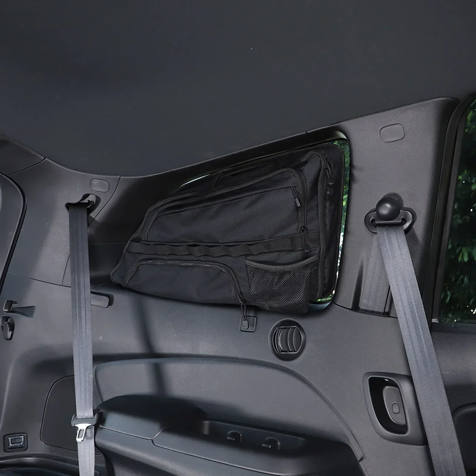 For Honda Pilot 2016-2022 Oxford Cloth Black Car Trunk Storage Box Bag Cargo Tools Tidying Package Car Accessories