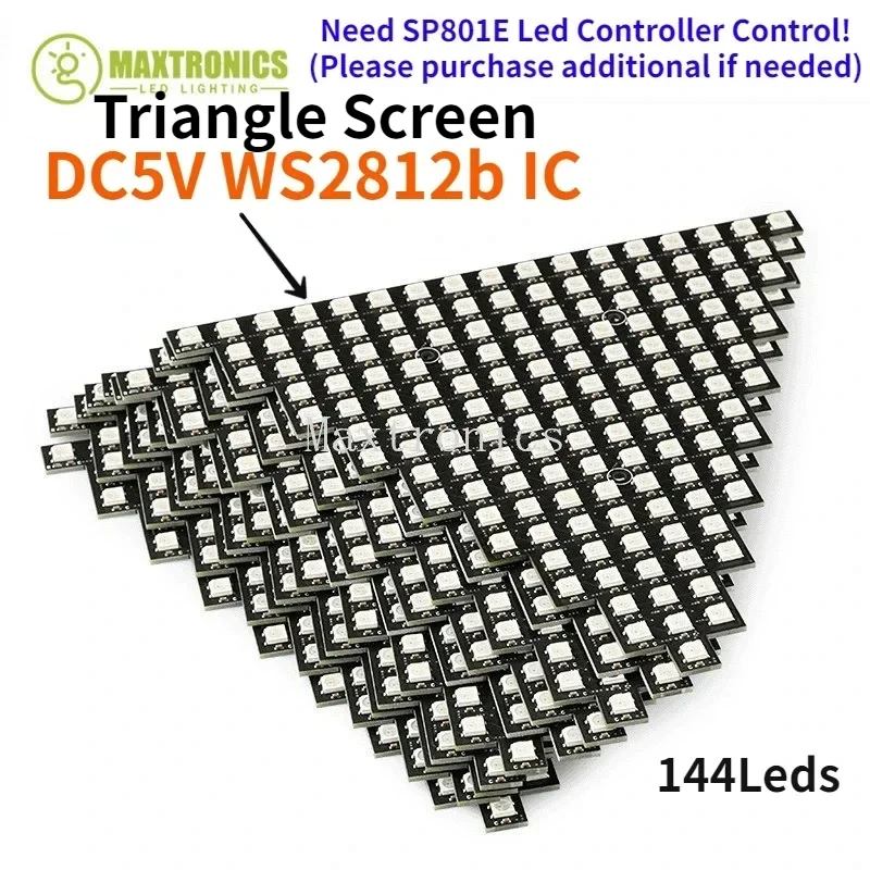 

DC5V WS2812B LED Pixel Panel Programmable Addressable Spliceable Led Modules WS2812 RGB Full Color 8/16/24/35/45 Leds for Decor