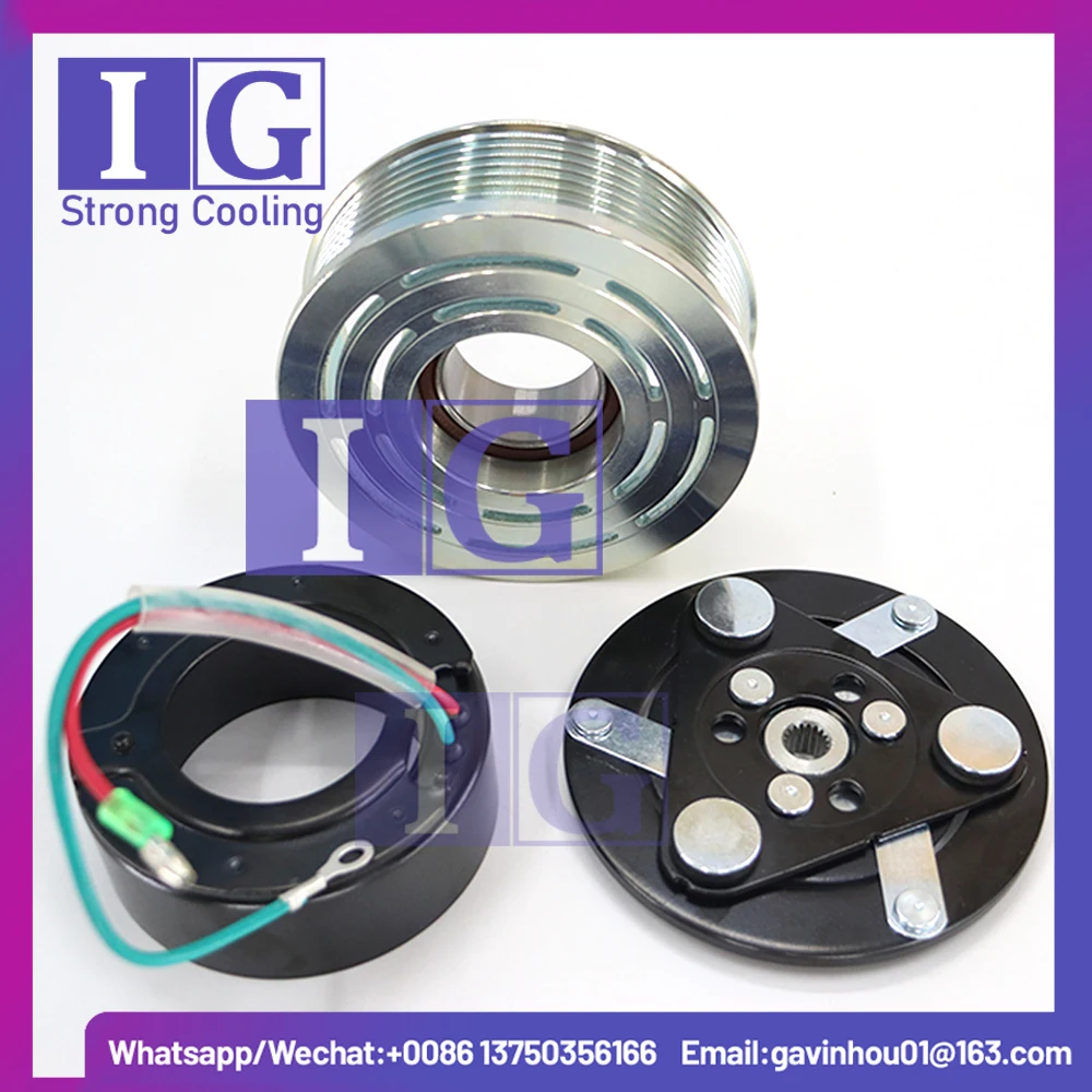 A/C Air Conditoning Compressor Electromagnetic Clutch TRSE09 For Honda CR-V CRV 2.0 38900-RZV-G01 38900-RZV-G02 38924-RZV-G02