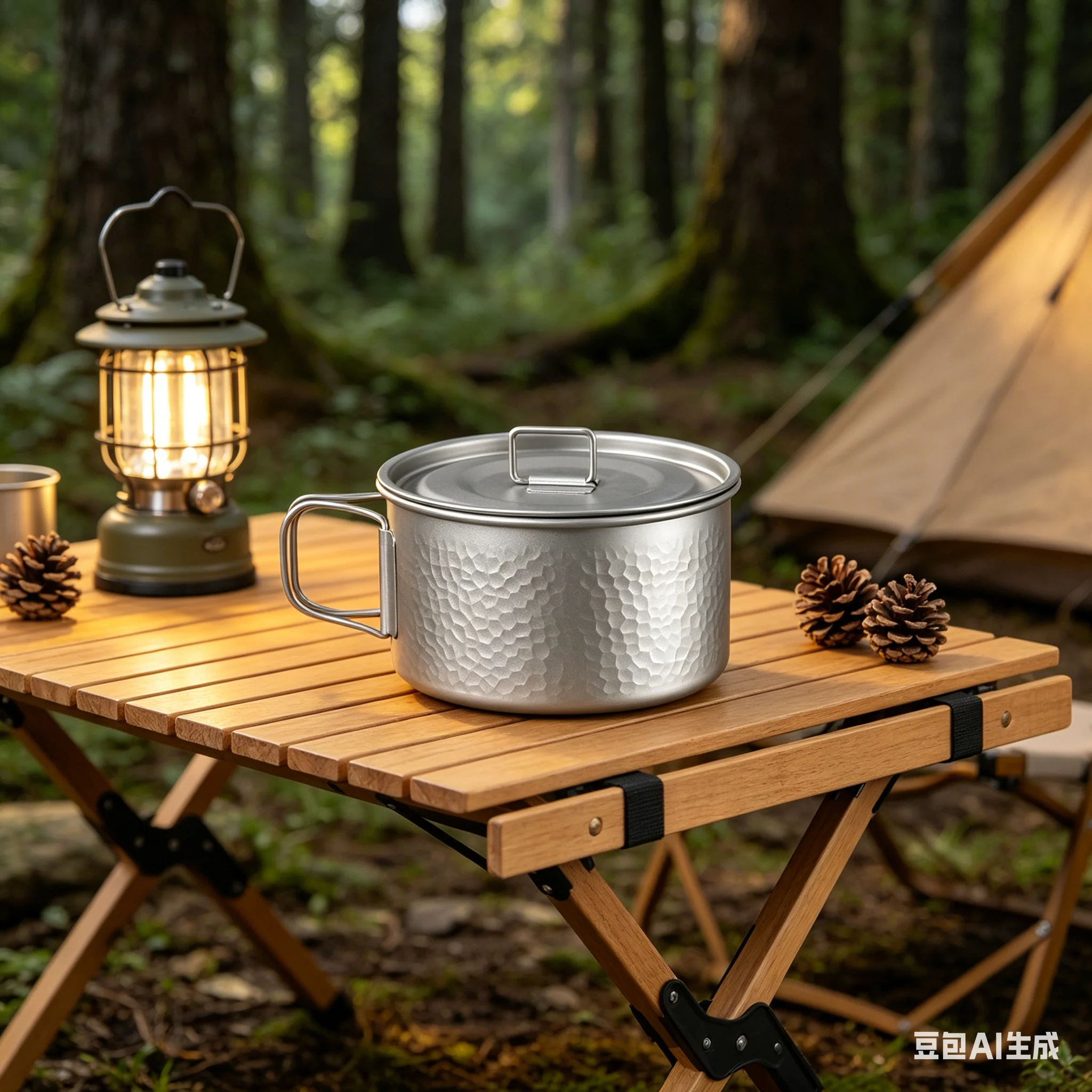 

Походная миска Ti Pot с складной ручкой, 450 мл, для еды, риса, супа, для пикника на открытом воздухе, походов, портативная посуда для кемпинга