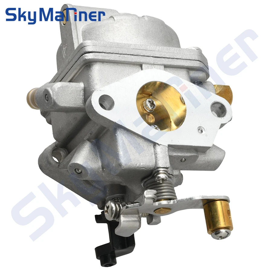 

Карбюратор для лодочного мотора, новейшая модель 6BV-14301-11 6BV-14301-10 для Yamaha 4HP 5HP 4-тактных лодочных моторов 6BV-14301 Powertec