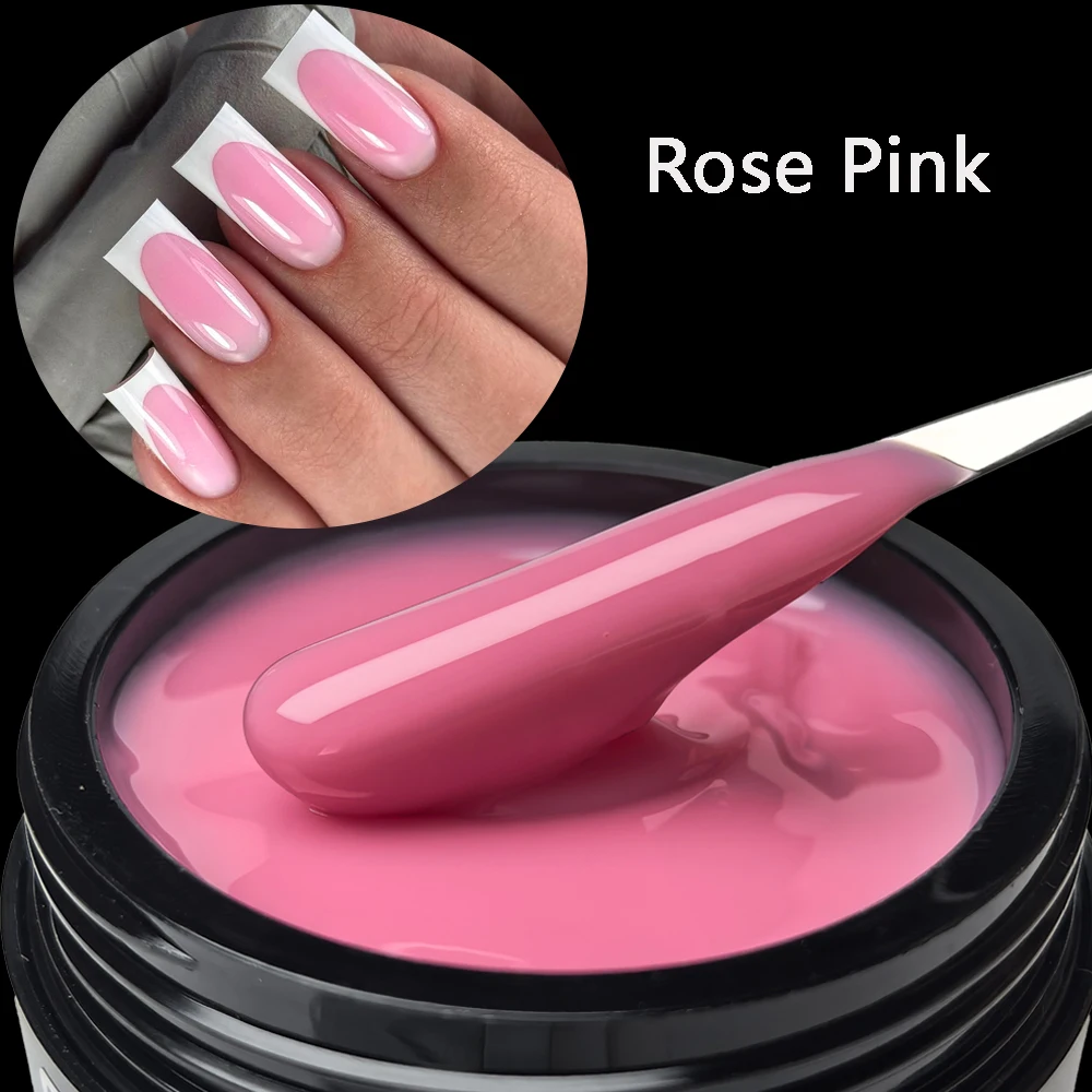 Jillnails 50g French Pink Builder Nagelgel HEMA- und TPO-frei Nagelgel-Lack Nagelkunst Maniküre 50g – Detail 10