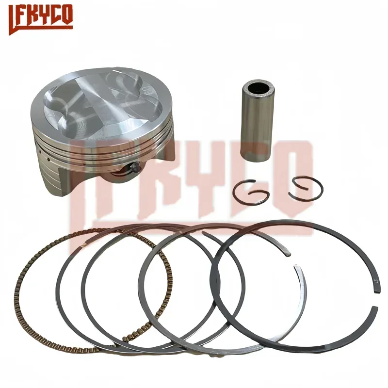 Scooter Engine Parts 60mm Bore for Honda WW150AM PCX150 SH150 ABS PCX160 CLICK ADV Stylo Vario 160CC Piston Rings Pin 14mm Kit