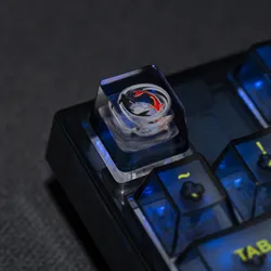 1pcs Handmade Pond Fish Artisan Resin Keycaps ESC Keys DIY Mechanical Backlit Keyboard RGB Keycap For Anne Pro 2 GK64