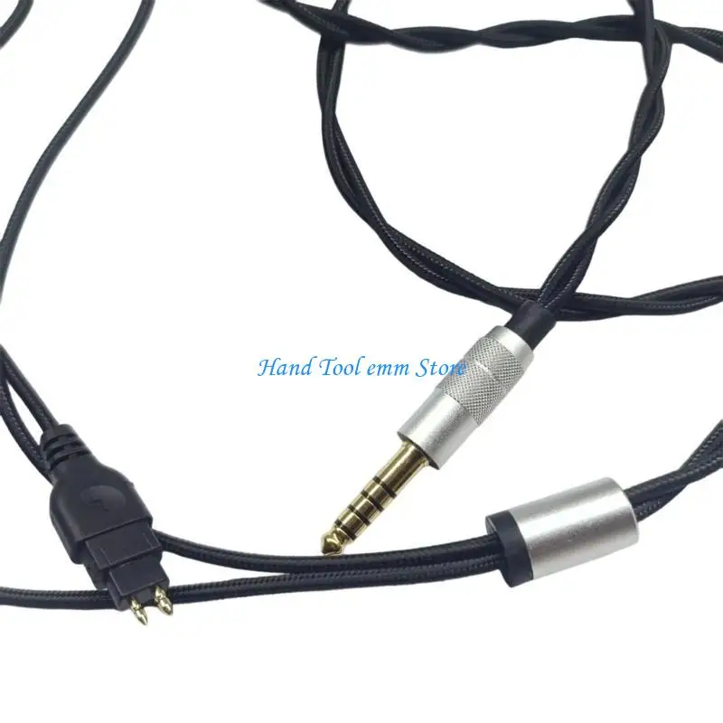 H37F Headphone Upgraded Cable Sound Transmission Flexible PVC Outer Extension Cord for HD580 HD600 HD650 HD660S Headphone