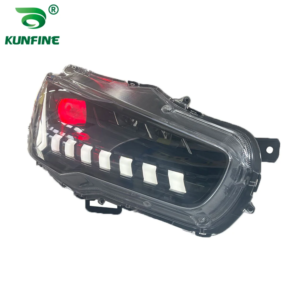 Pair of Car Styling Car Headlight Assembly For MITSUBISHI GRAND LANCER EVO-X 2008-2018 LED Head Lamp Car Tuning Light Parts Plug