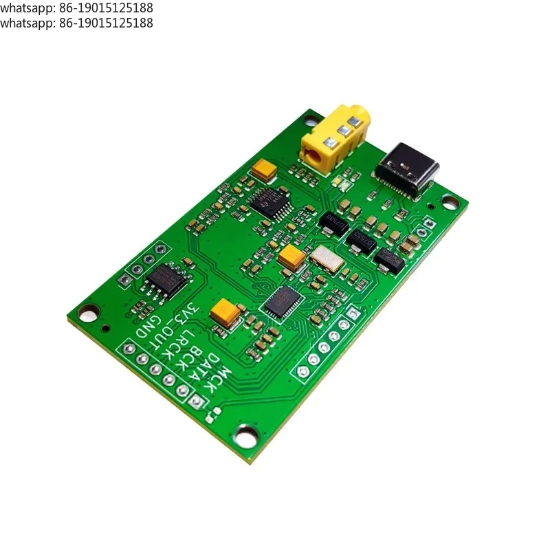 ES9038Q2M I2S DSD digital audio input DAC decoding board, development board demo demonstration module