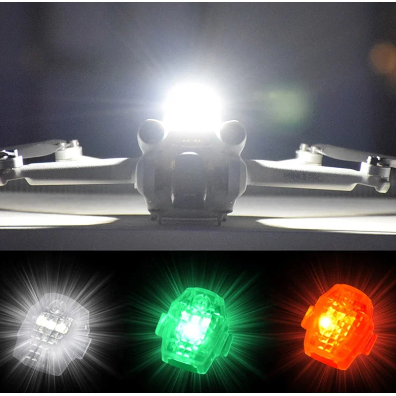 BRDRC Night Flash Flight LED Light for DJI NEO/Avata 2/MAVIC PRO/2/3/SE/MINI 2AIR 2/Min3 Pro Drone Strobe Light Accessory