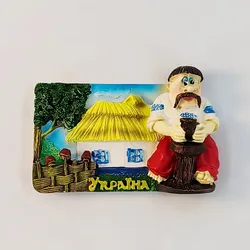 Ukraine Fridge Magnets Lviv Travelling Souvenirs Kharkov Refrigerator Stickers Home Decor Birthday Gifts