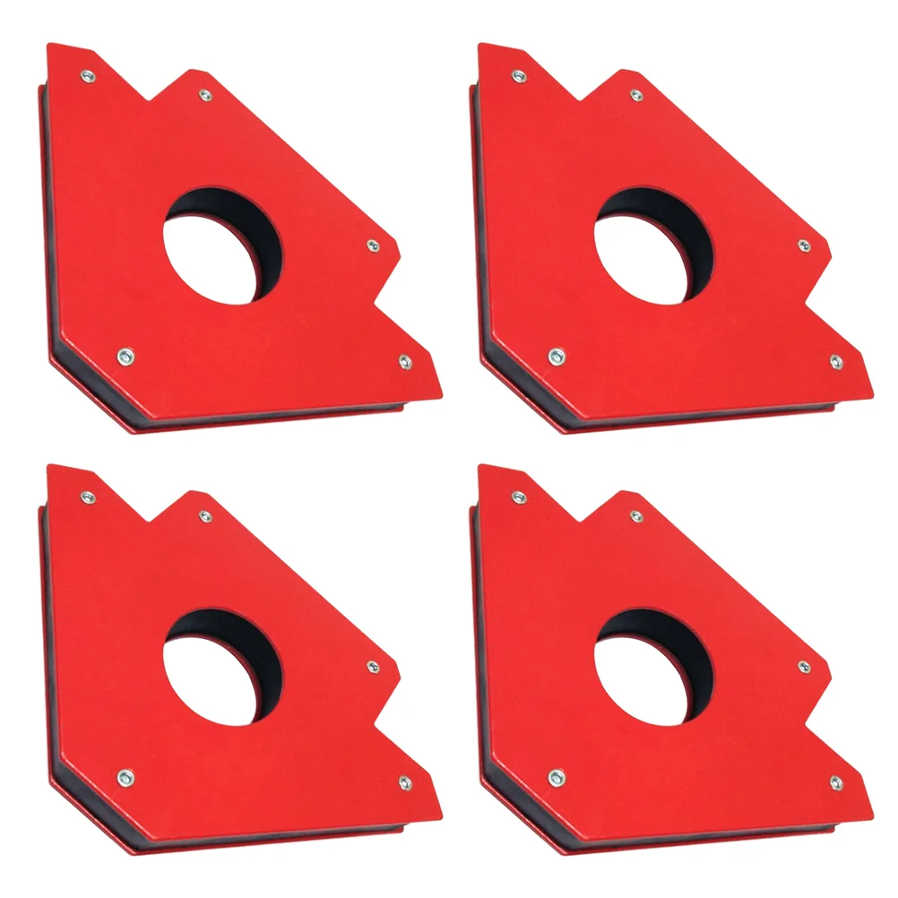4 pezzi magnete angolare per saldatura morsetti magnetici magneti supporto quadrato accessori pesanti