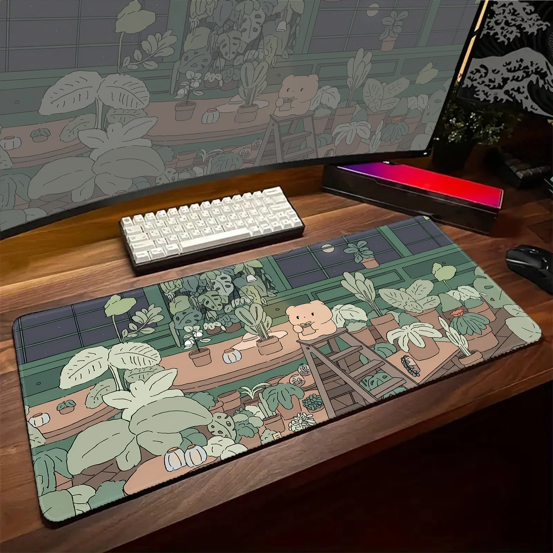 Green Plant Xxl Mou…