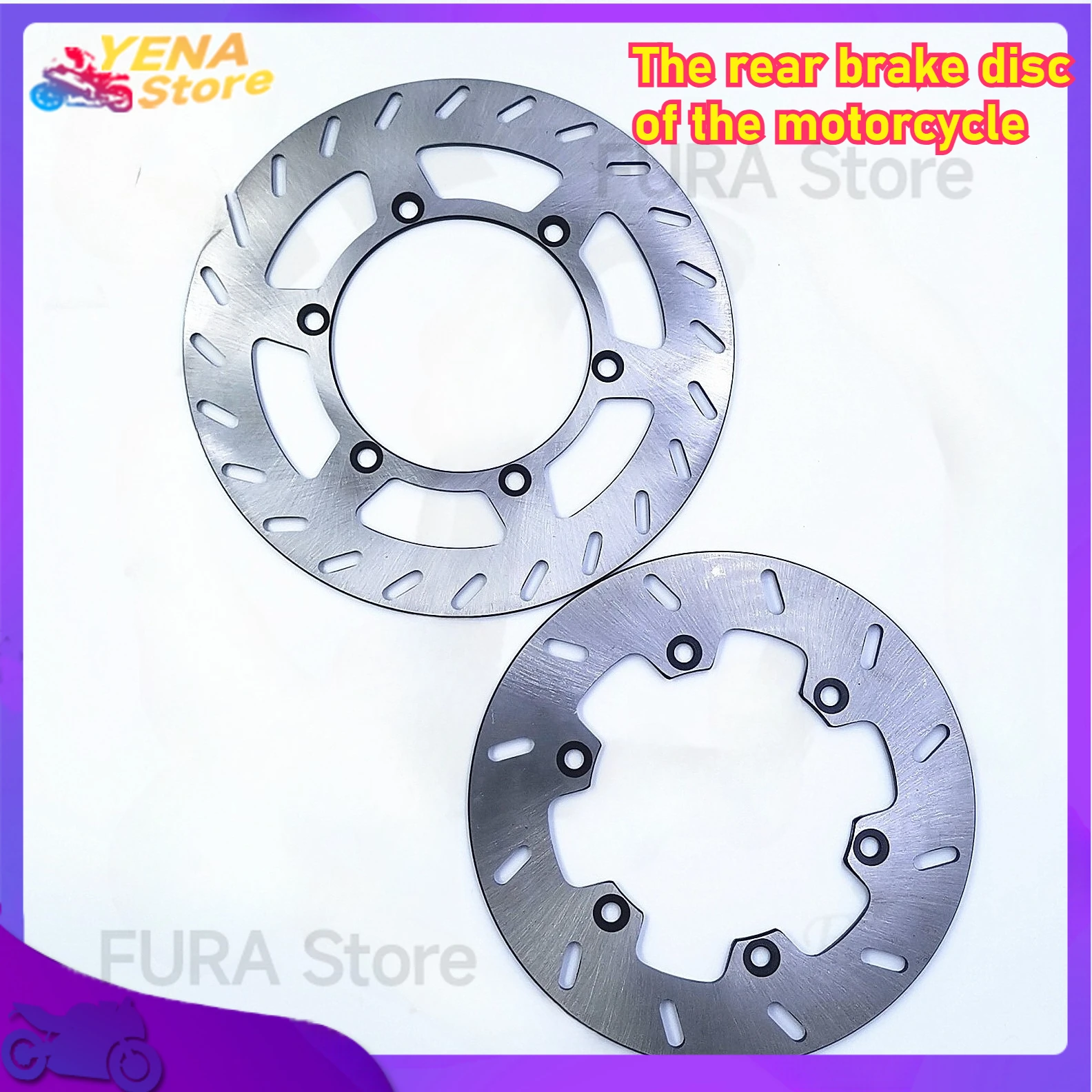 

Motorcycle parts are suitable for TTR250, TT-R250, DT200, DT230 and WR200 rear brake discs, rotor brake discs