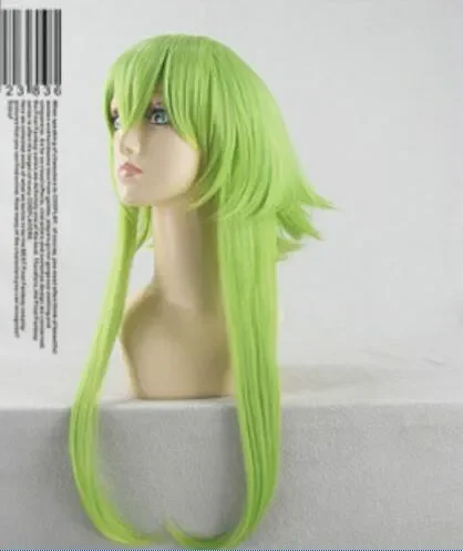 Wholesale Gumi Long Blond/Green Cosplay Party Wigs