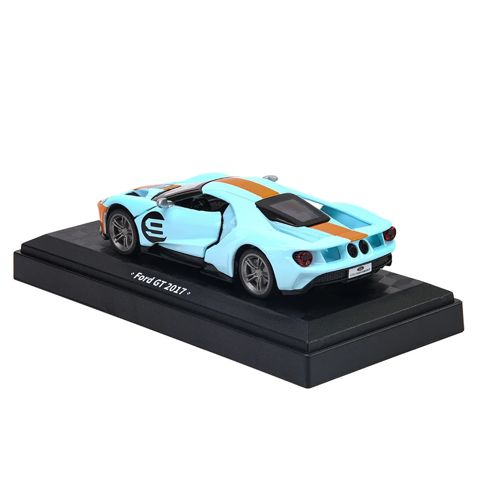 メイクアップ　1/43 GT EM301B フォード　ガルフ　gulf CCA MSZ1:38~43 Gulf Gas Station Series 2017 Ford GT Volkswagen