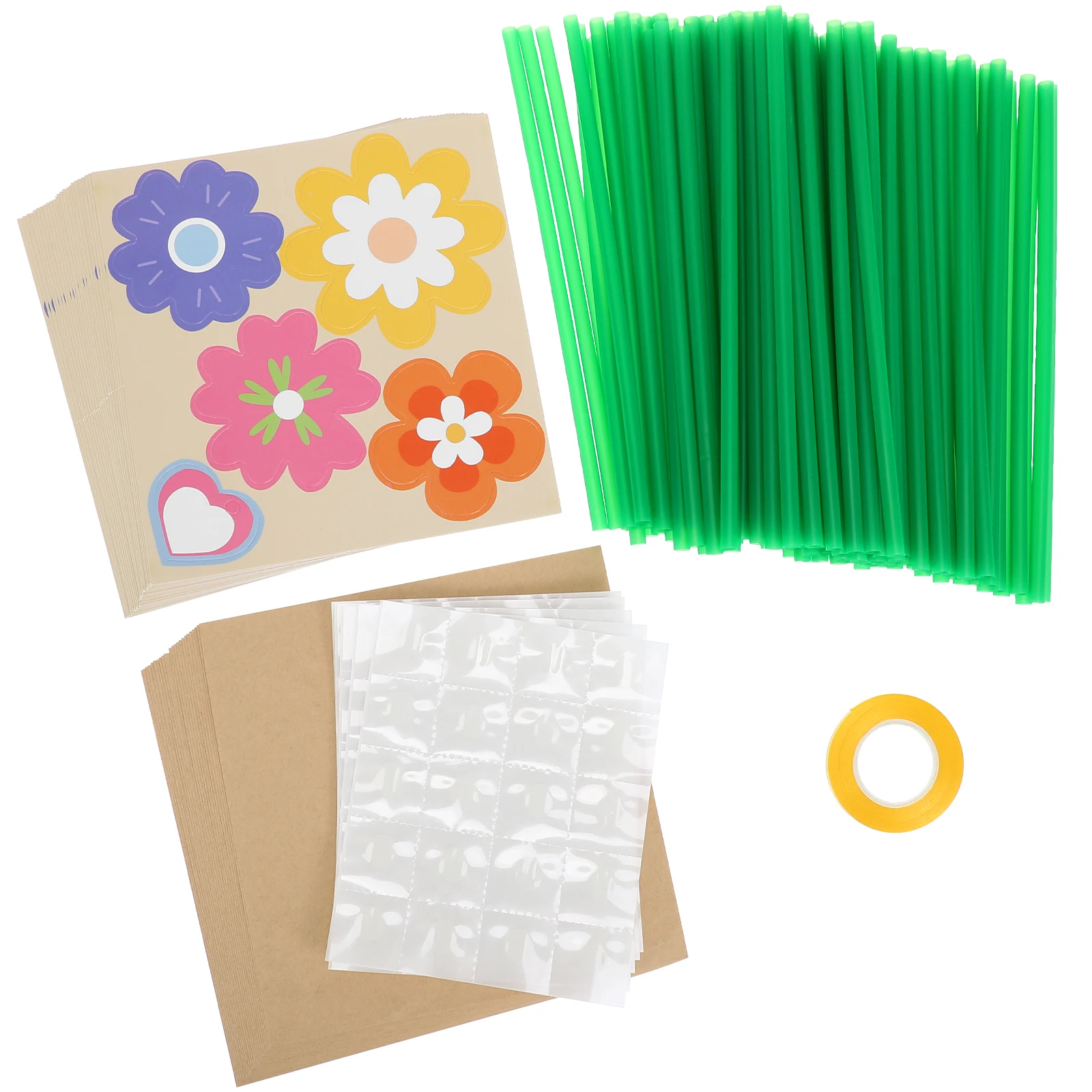 

Fragrant Flower Greeting Card Set Cardstock Paper Bohemia Stationery Note Child