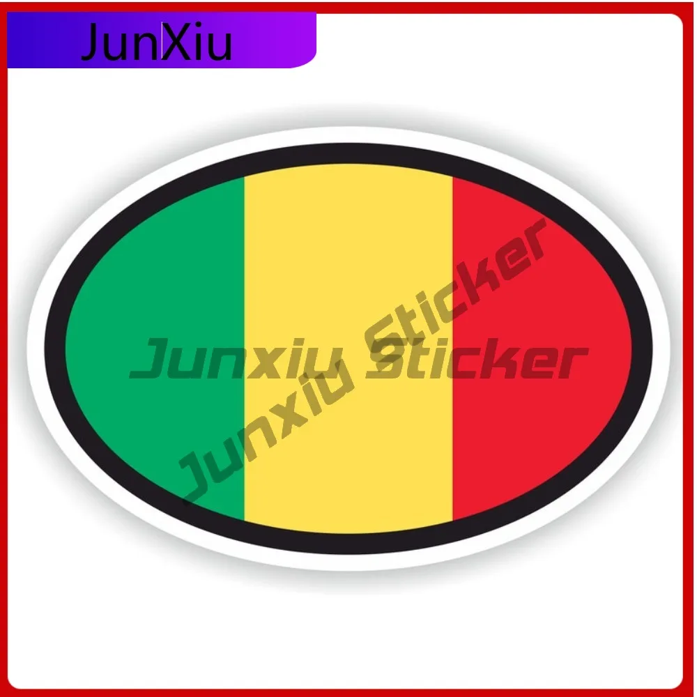 

Mali Oval Cool Laptop Anti Scratch Decal Decoration Decals Car Cool Boat Badge Sticker Vinyl Unique Decal Anime Proof Exterior