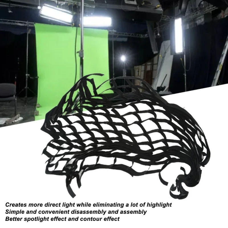 Softbox Grille Octagon Softbox Cellular Grid Light Focusing Softbox Grid Mesh For Portrait And Video Shooting