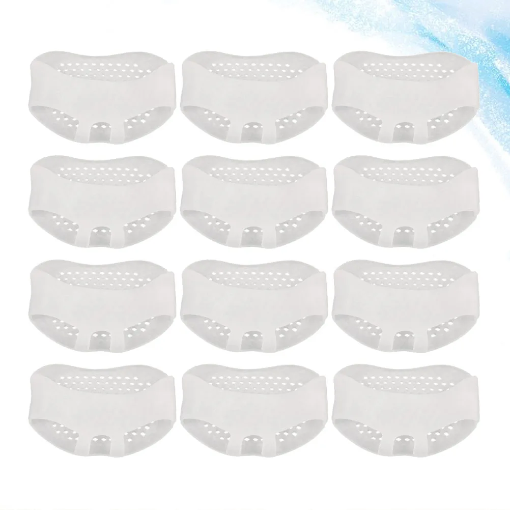 

12pcs Anti-Wear Foot Pads Metatarsal Cushions Forefoot Insoles Shoe Inserts Pain Relief High Comfort Support