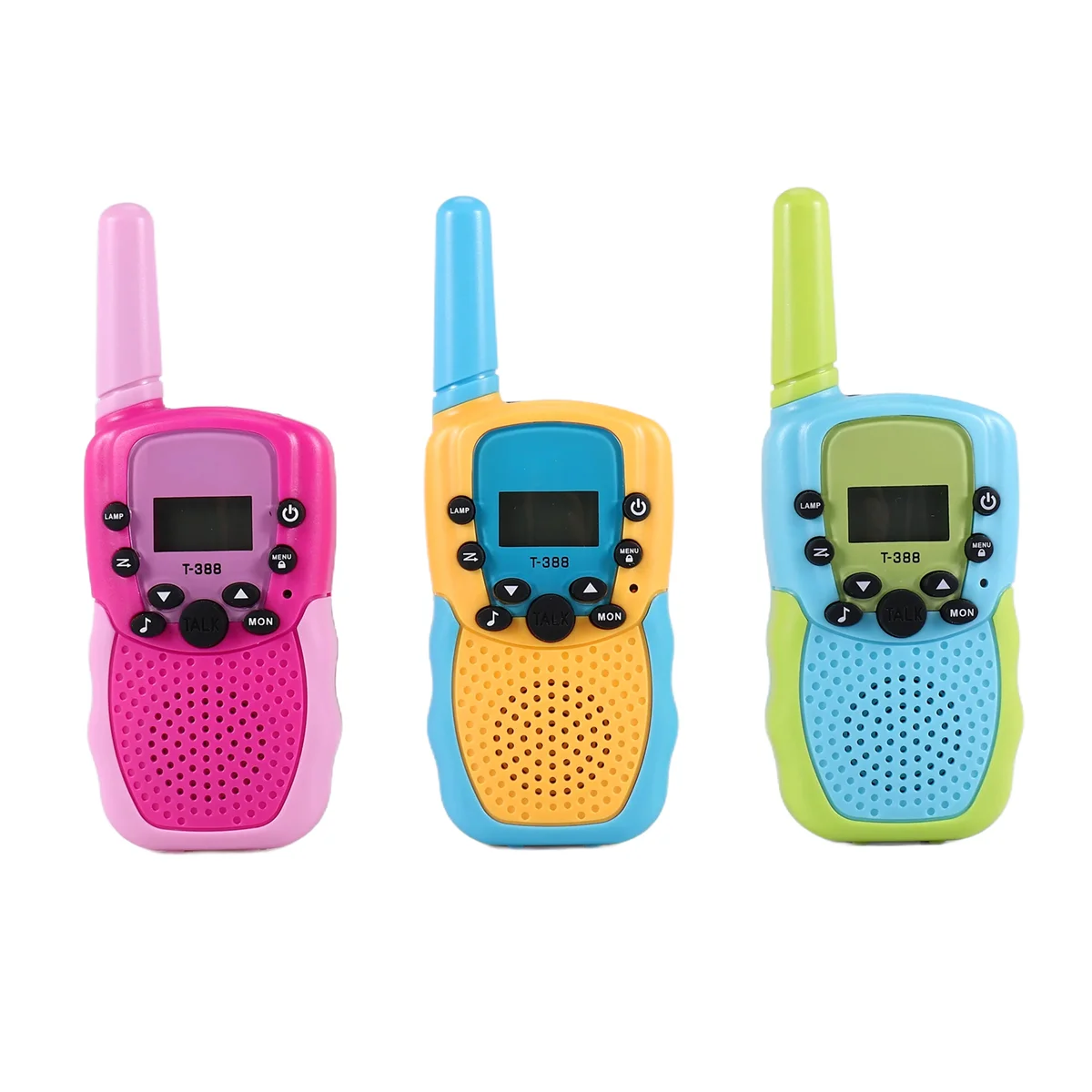 3 PCS Walkie Talkies for Kids, 3 KM Range Indoor Outdoor Activity Stem Toys, Birthday Gifts for Boys and Girls