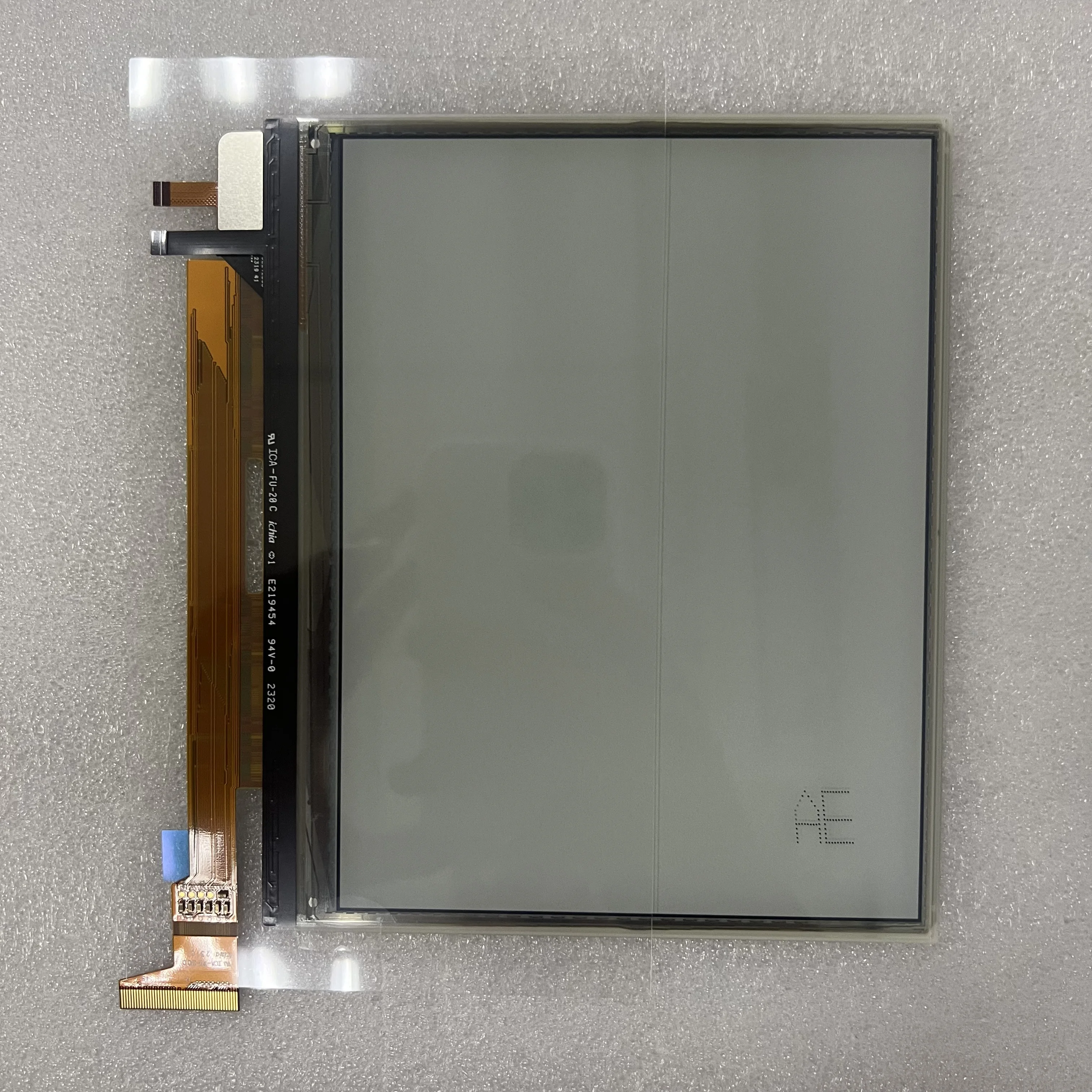 ED070KH4 Eink 7 بوصة شاشة عرض الكتب الإلكترونية ورق إلكتروني عالي الوضوح 1264 × 1680 شاشة حبر Carta 1300 300ppi 16 رمادي Leve