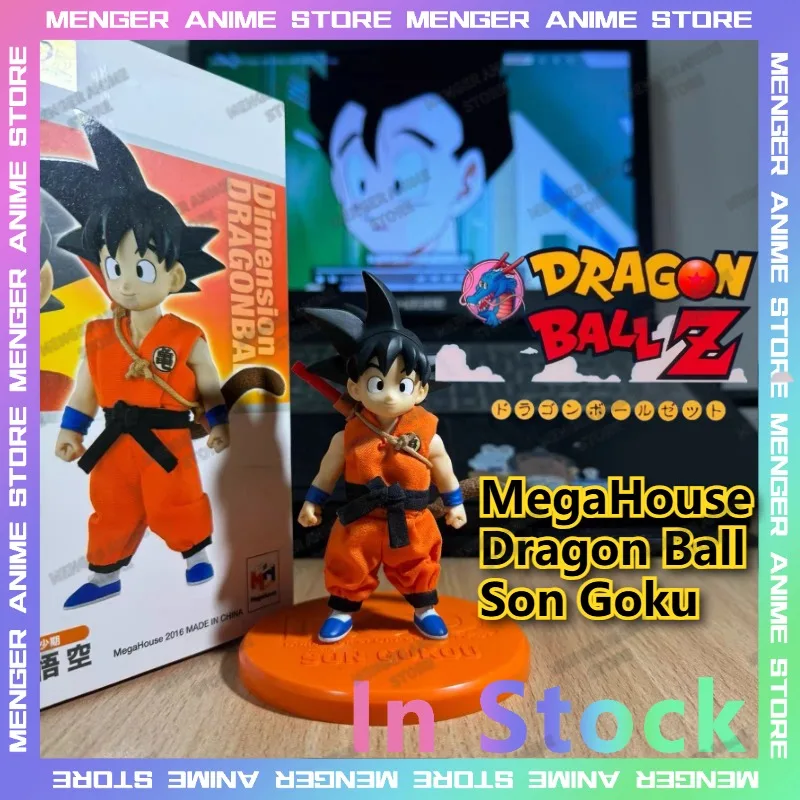 

Original MegaHouse MH DOD Dragon Ball Z Son Goku Kid Childhood Cloth Outfit Anime Figure Model Collectible Gifts Decor in Stock