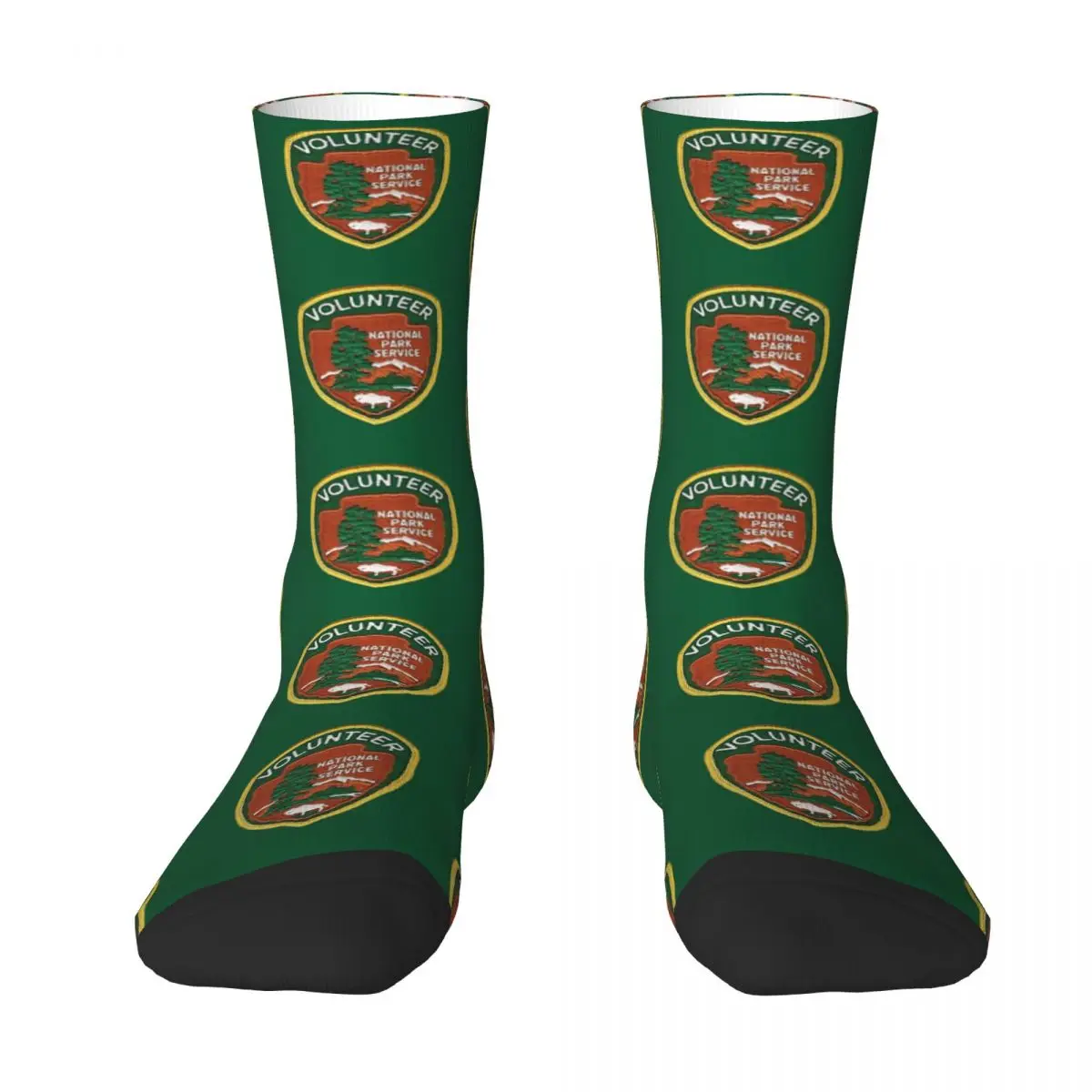 Ranger U S National Park Service Volunteer Men Women Socks Windproof Novelty Spring Summer Autumn Winter Stockings Gift