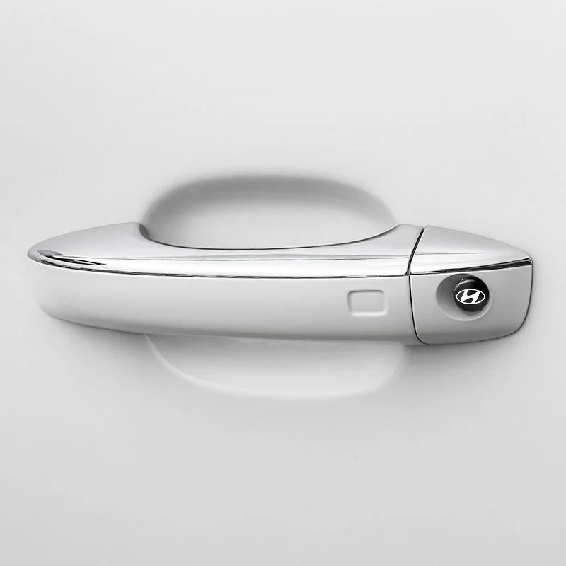 4/10 قطعة باب السيارة ثقب المفتاح غطاء ملصق قفل الأساسية مائي لشركة هيونداي جينيسيس N-LINE I10 I20 I30 I40 IX20 كونا جيتز اكسسوارات السيارات #6