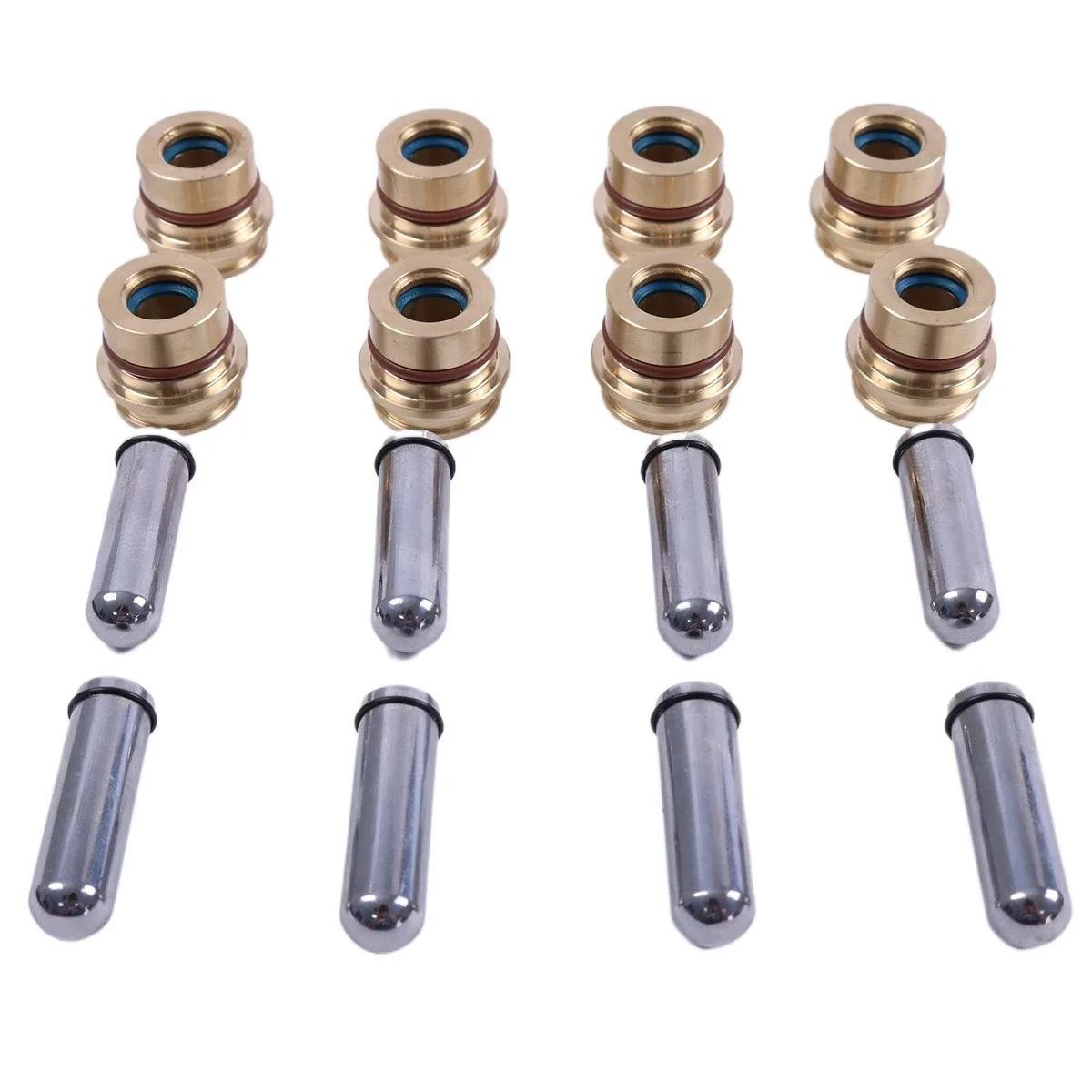 8 Pcs Pilot Valve Pusher 198-1076 for CAT Excavator 216B3 226B 236B 242B 247B
