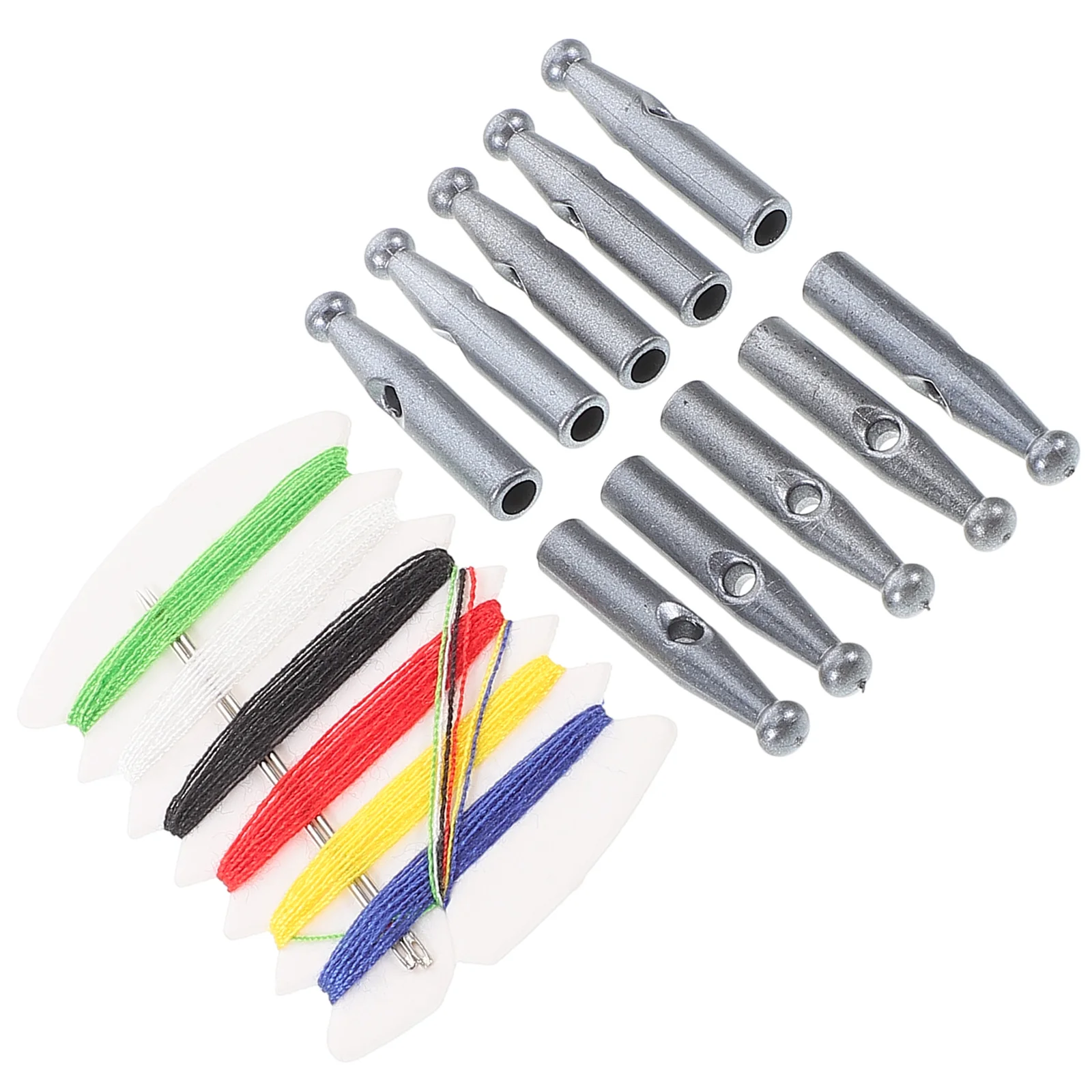 

10Pcs Replacement Umbrella Tail Beads Light Grey Plastic 3Mm Hole for Folding Umbrella Repair Parts Sun Rain Protection