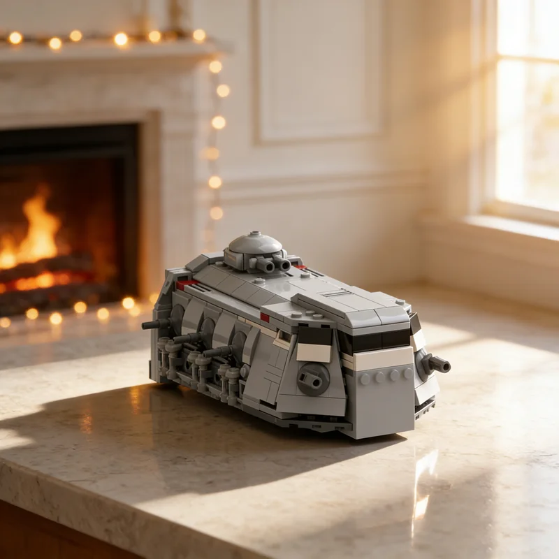 

402 шт. MOC Imperial Troop Transport HA Drakag Star Battle Модель Строительные блоки Строительные рождественские подарки Обучающая игрушка Кирпич