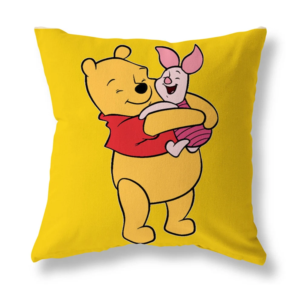 Disney Pillowcase Cover Winnie the Pooh Children Baby Girl Boy Couple Pillow Cover Decorative Pillows Case Living Room