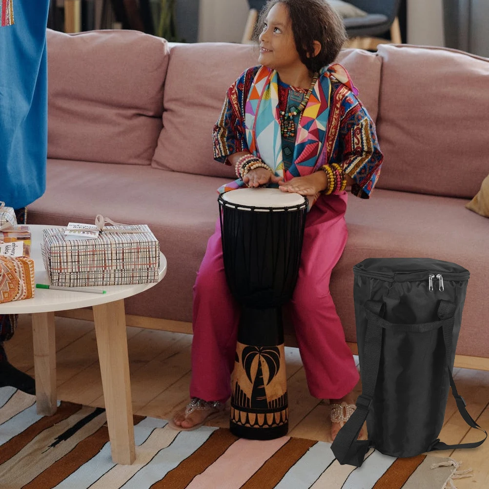 

African Drum Kit Bag Durable Waterproof Backpack Small Musical Instrument Pouch Backpacks