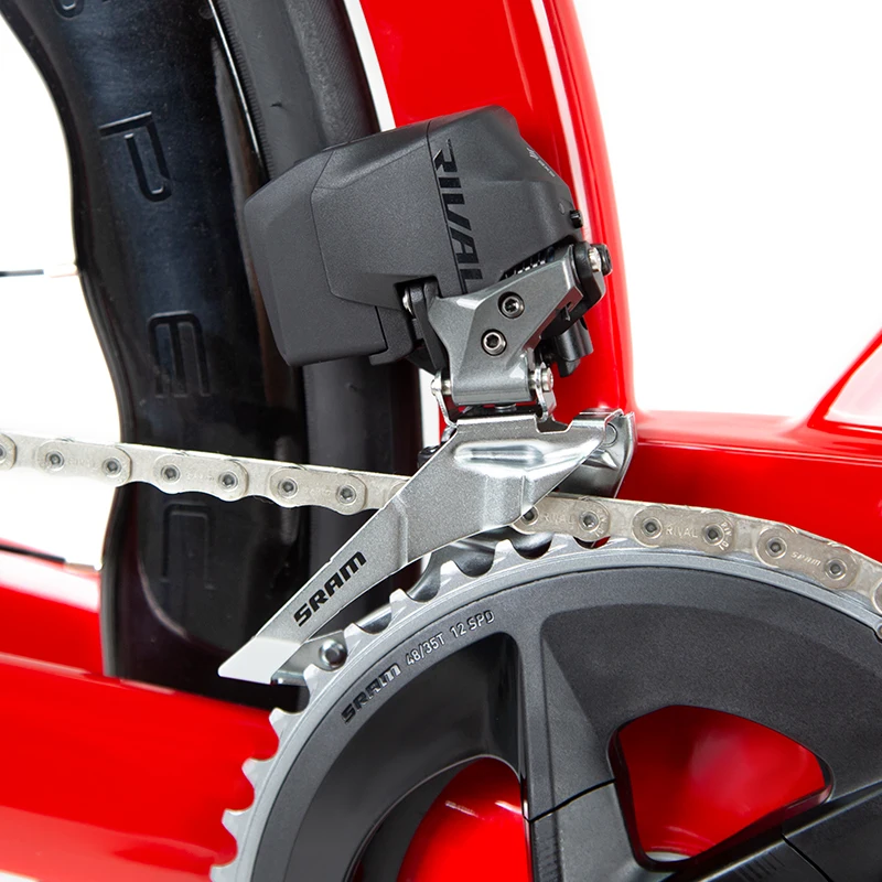 ألياف الكربون TT دراجة الوقت محاكمة كامل ألياف الكربون الإطار AXS WIRELESS-2*12 سرعة دراجة الترياتلون للبالغين #4