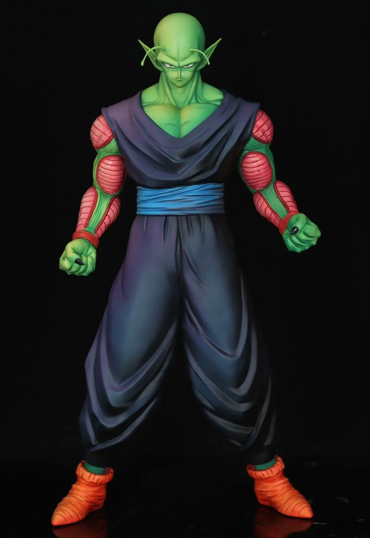 Nuevo Dragon Ball 37CM Piccolo HY Studio figura de Anime Piccolo estatuilla de dos manos estatua de PVC decoración de escritorio colección modelo juguete para regalo
