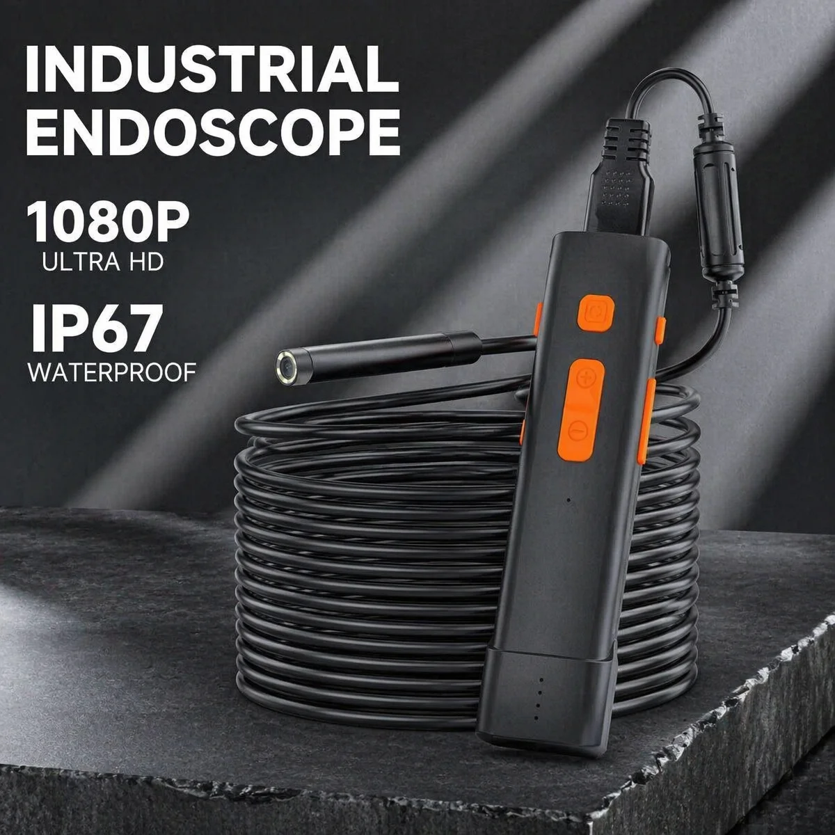 Inspection 1080P Single & Dual Lens WIFI Camera Automotive Endoscope Camera With  LED IP67 Waterproof For Android & iOS