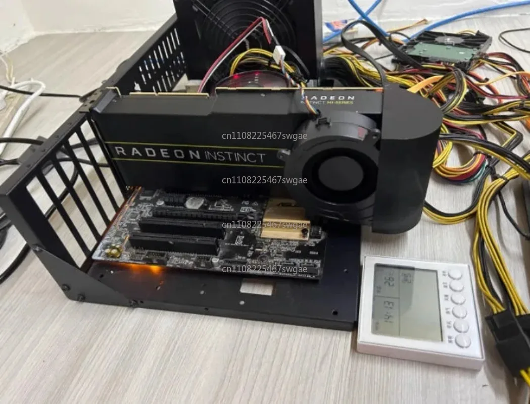 Cooling Fan Modified  MI25 MI50 MI60 MI100 MI210 S7150X2 Graphics Card Active