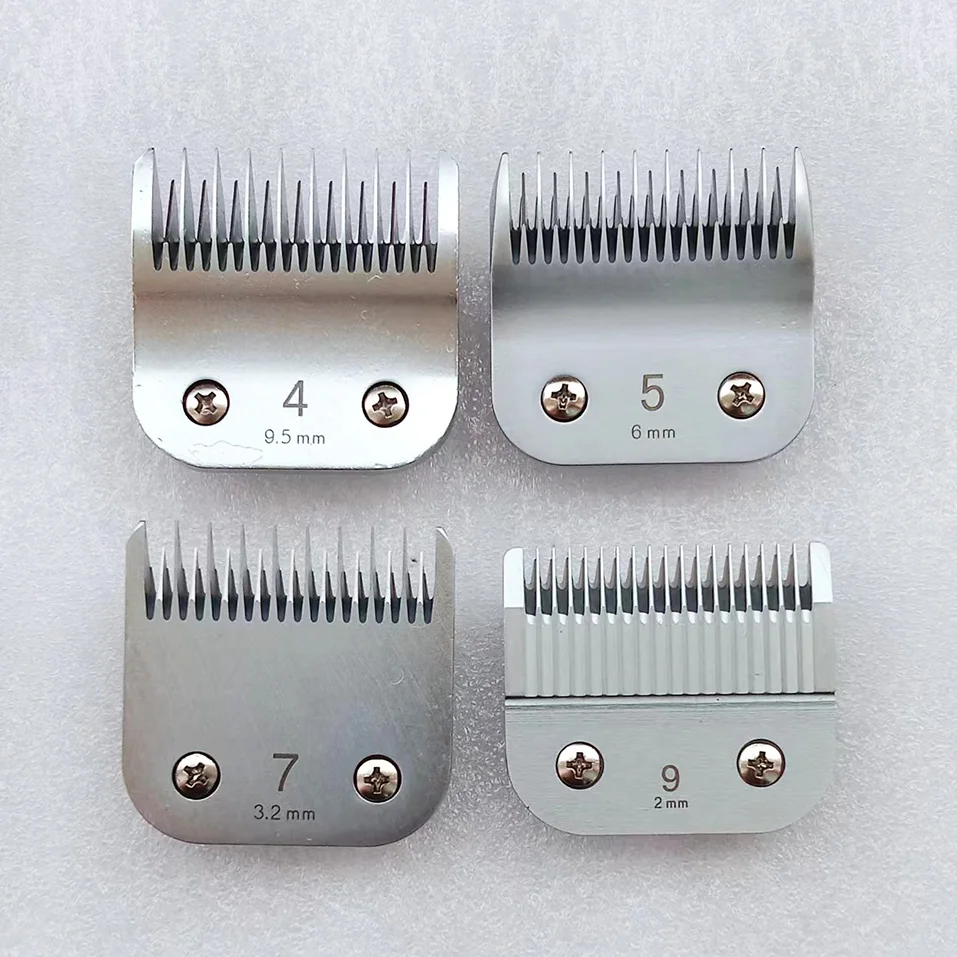 All sizes A5 blade fit Andis Oster Heiniger Laube Moser clipper made in taiwan steel or ceramic.