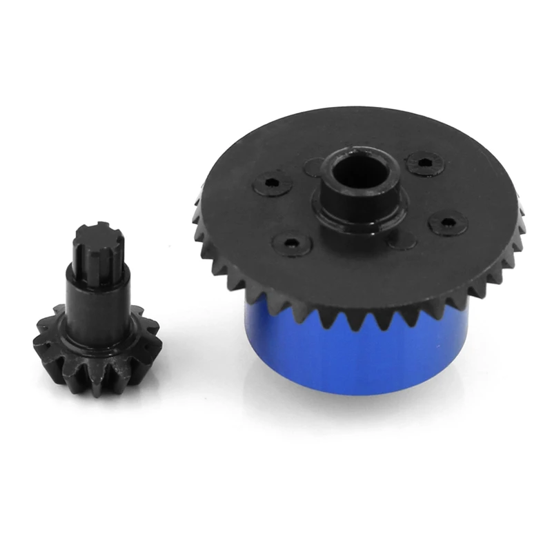 Metal Steel Bevel Gear Differential Case For 1/10 ARRMA SENTON Granite KRATON VORTEKS Outcast Big Rock Replacement Parts Blue