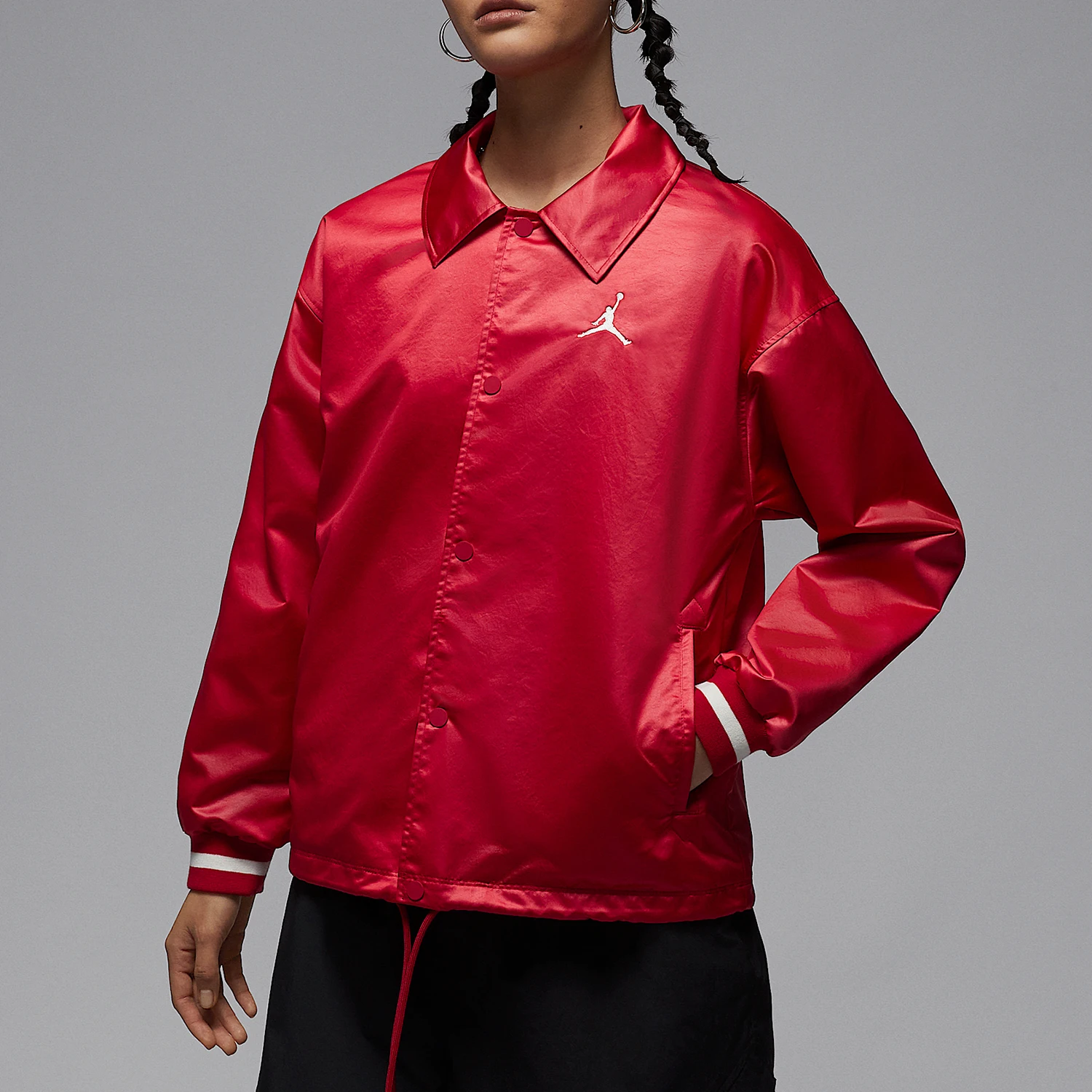 

Оригинальная женская комфортная куртка Nike Jordan с вышитым воротником HJ0088-636