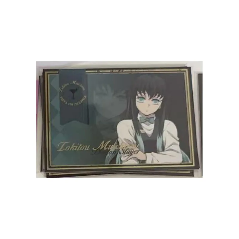 Anime Demon Slayer Tokitou Muichiro Iguro Obanai Kanroji Mitsuri Collection Kaarten Kerst Verjaardagscadeautjes Kinderspeelgoed