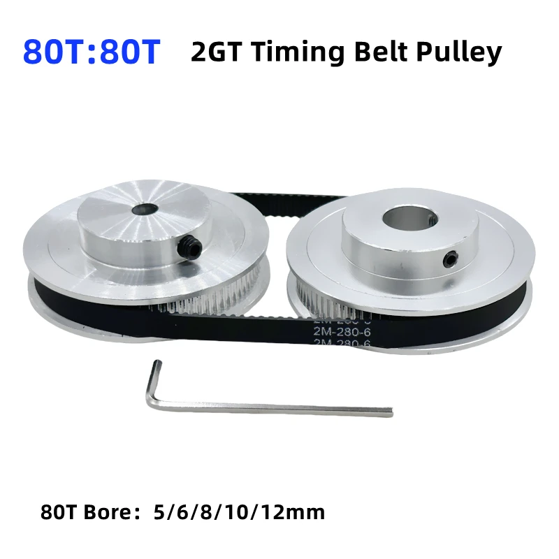 2gt-80t-80teet-kits-de-polia-de-correia-dentada-relacao-de-velocidade-1-1-furo-5-~-12mm-conjunto-de-roda-gt2-largura-da-correia-6-10mm-conjunto-de-polia-2m-80-dentes-para-cnc