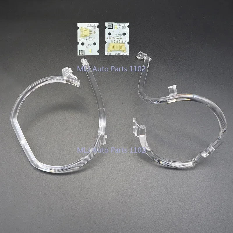 

White Angel Eye For BMW 2 Series F22 2018-2020 LOW European Daytime Running Light Conduit Strip Chip Car DRL Chip Ballast Module