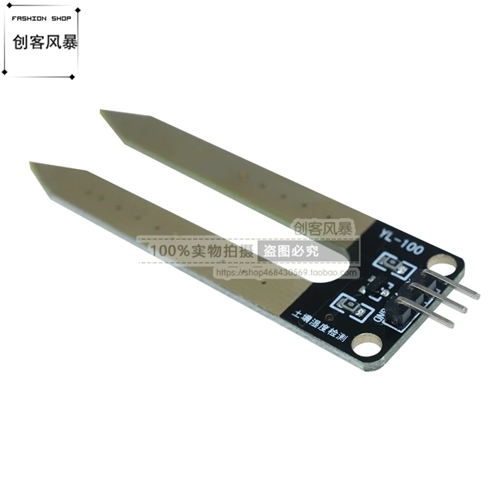 1/5/10tks 3Pin 3-needle Soil Hygrometer Detection Module Soil Moisture Sensor Corrosion Resistance