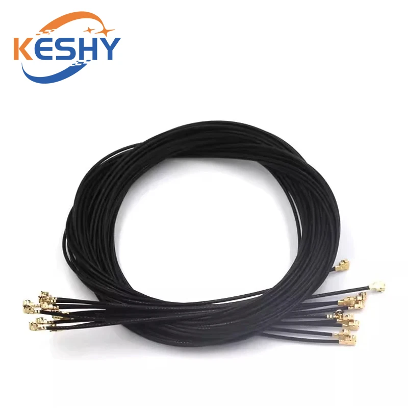 5 pièces wifi queue de cochon UHF4 IPX4 IPEX4 à UHF4 IPX4 IPEX4 RG0.81 câble queue de cochon pour routeur 3g 4g modem