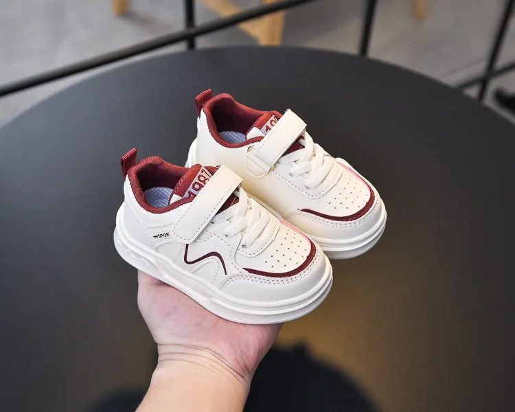 2026 Kinder-Sneaker: Modisches Design, Weiß, Rutschfest, Freizeitschuhe für Jungen und Mädchen, Atmungsaktive Turnschuhe, Kleinkinder-Outdoor-Schuhe – Detail 23